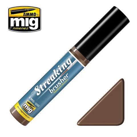 Ammo Paint, Medium Brown Streakingbrusher