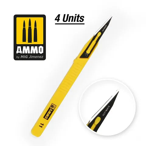 Ammo Paint, Mini Blade Straight 4 pcs