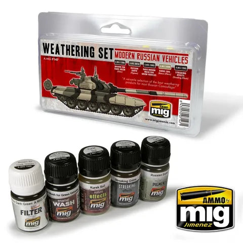 Ammo Paint, Modern Russian Vehicles Weathering Set