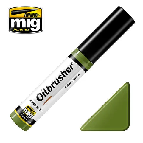 Ammo Paint, Olive Green Oilbrusher