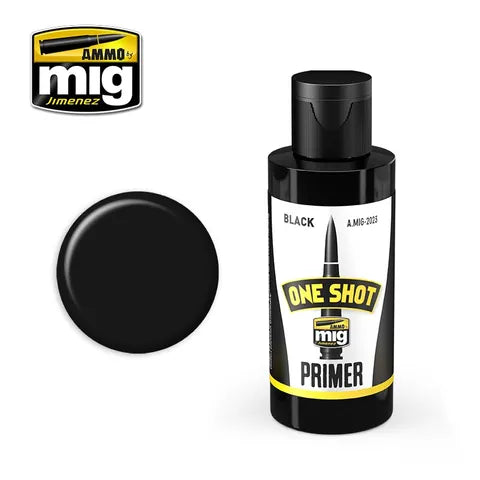 Ammo Paint, One Shot Primer - Black 60ml