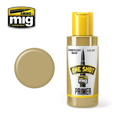 Ammo Paint, One Shot Primer - Sand Flesh60ml