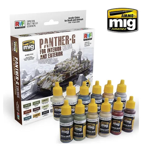 Ammo Paint, Panther G Colours For Interior And Exterior Special Ryefi