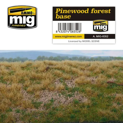 Ammo Paint, Pinewood Forest Base Mat 230x 130 mm