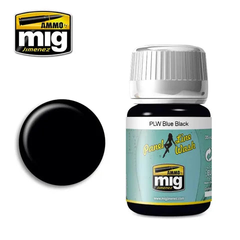 Ammo Paint, Plw Blue Black Wash 35ml