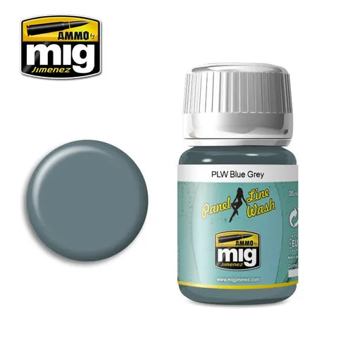 Ammo Paint, Plw Blue Grey Wash 35ml