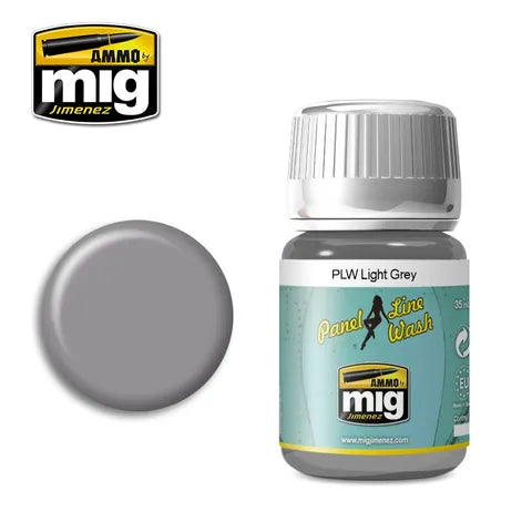 Ammo Paint, Plw Light Grey Wash 35ml
