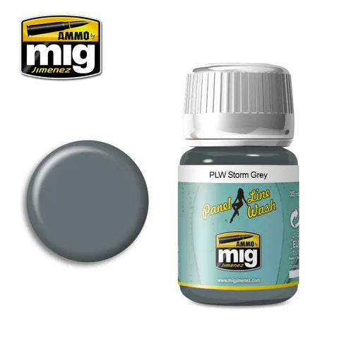Ammo Paint, Plw Storm Grey Wash 35ml