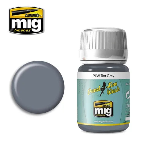 Ammo Paint, Plw Tan Grey Wash 35ml