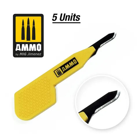 Ammo Paint, Precision Blade Curved 5 pcs