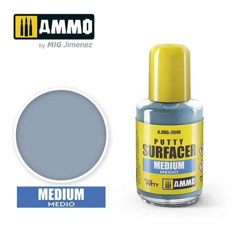 Ammo Paint, Putty Surfacer - Medium 30mL