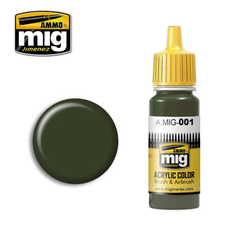 Ammo Paint, Ral 6003 Olivgrün Opt.1 17ml