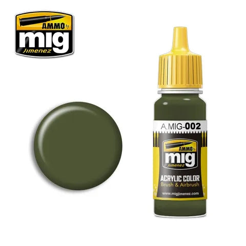 Ammo Paint, Ral 6003 Olivgrün Opt.2 17ml