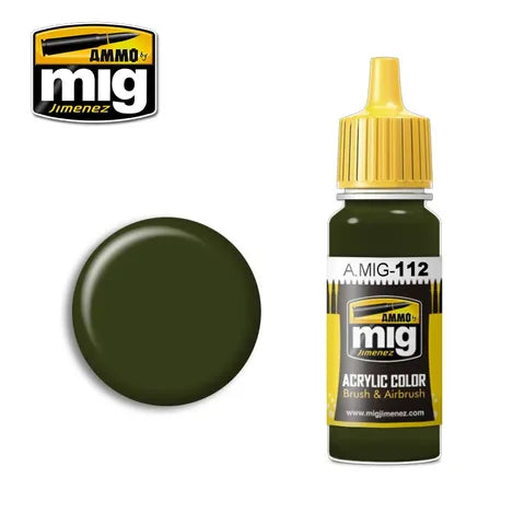 Ammo Paint, Scc 15 (British 1944-45 Olive Drab) 17ml