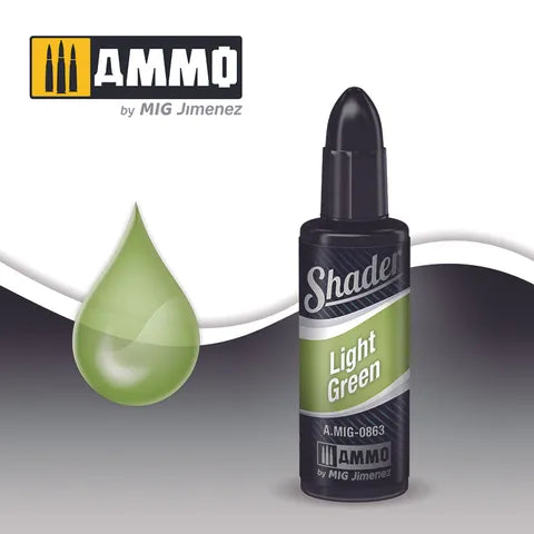 Ammo Paint, Shader Light Green 10ml