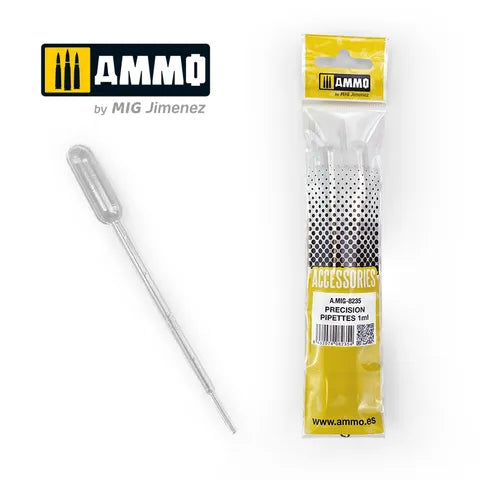 Ammo Paint, Small Pipettes 1mL (0.03 oz)4 pcs.