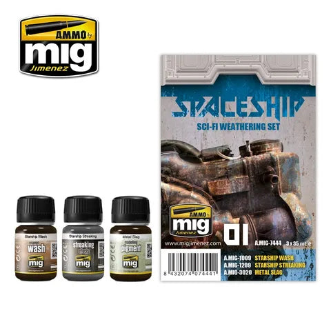 Ammo Paint, Spaceship Sci-Fi WeatheringSet