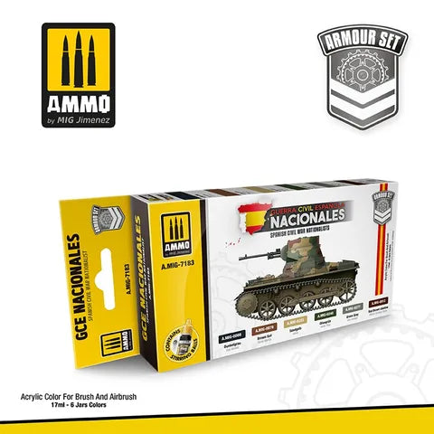 Ammo Paint, Spanish Civil War Nationalists Set