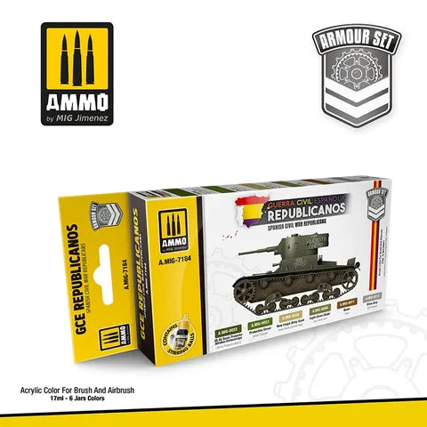 Ammo Paint, Spanish Civil War Republicans Set