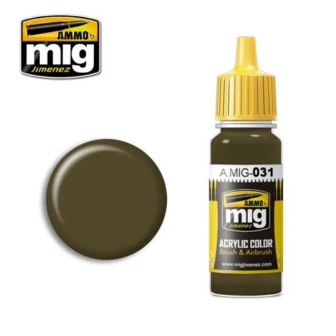 Ammo Paint, Spanish Green-Khaki 17ml