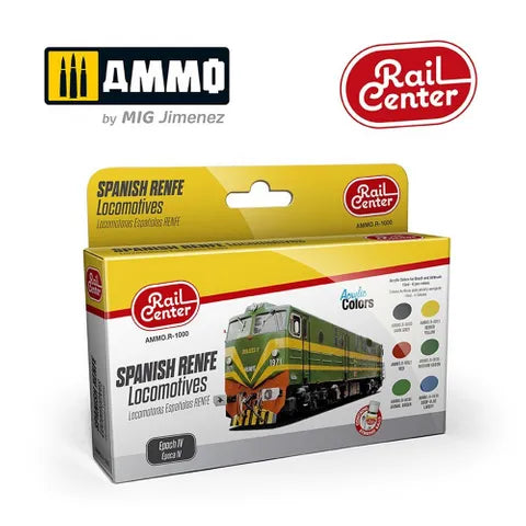 Ammo Paint, Spanish Renfe Locomotives Epoch IV