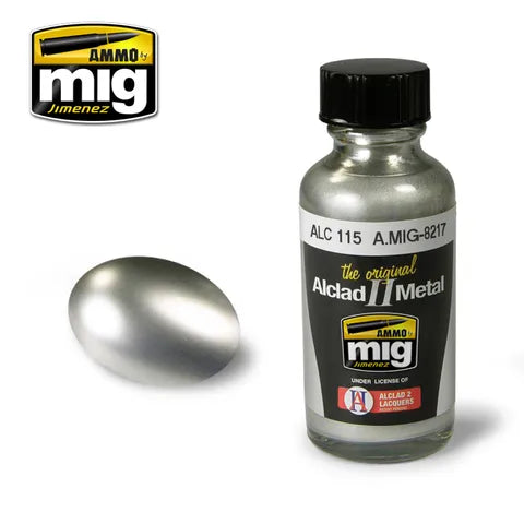 Ammo Paint, Stainless Steel ALC115 Alclad Metal 30ml