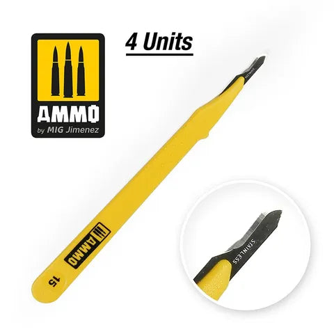 Ammo Paint, Standard Blade Curved 4 pcs