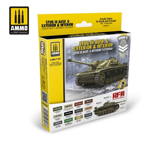 Ammo Paint, Stug III AUSF.G Exterior&Interior Set