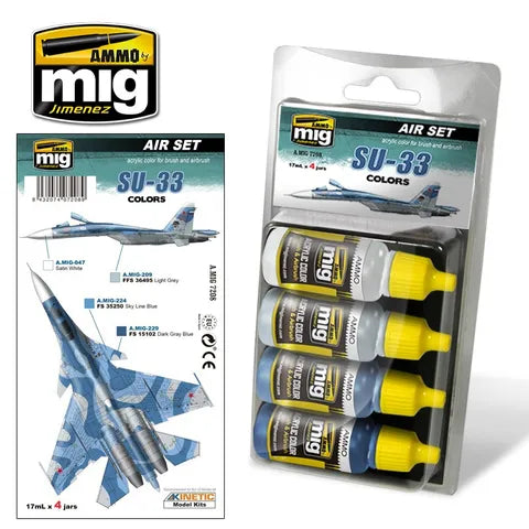 Ammo Paint, Su-33 Colours Set