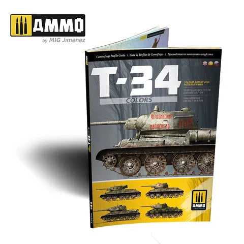 Ammo Paint, T-34 Colors. T-34 Tank Camouflage Patterns in WWII