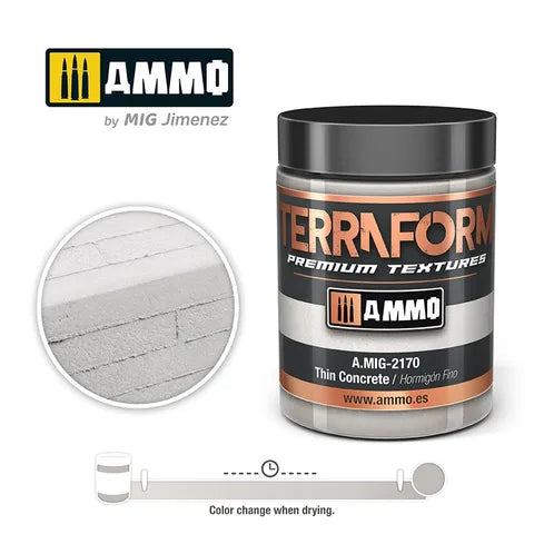 Ammo Paint, TERRAFORM Thin Concrete 100ml