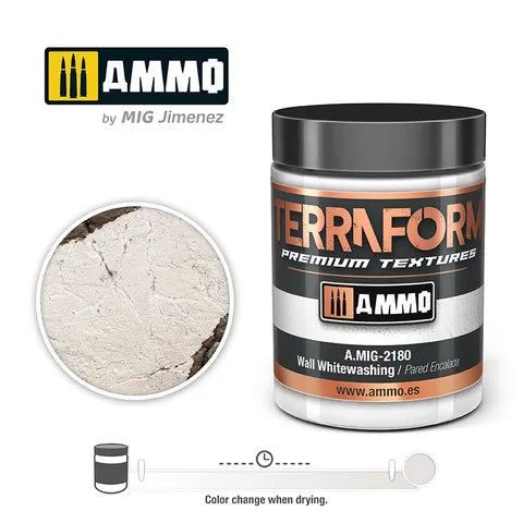 Ammo Paint, TERRAFORM Wall Whitewashing100ml