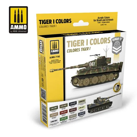 Ammo Paint, TIGER I Colors Set