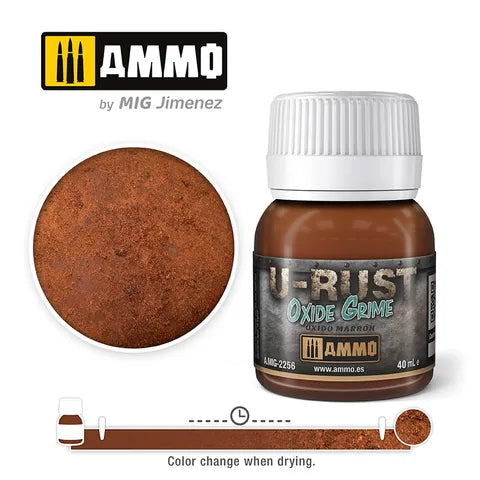Ammo Paint, U-RUST Oxide Grime 40ml