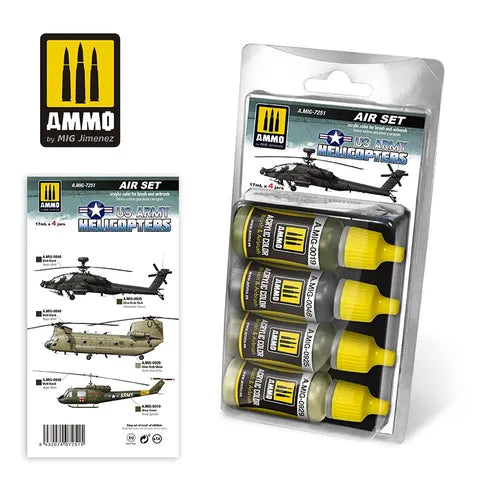 Ammo Paint, US Army Helicopters