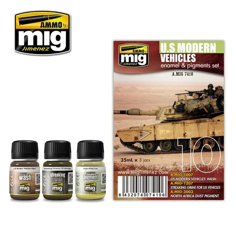Ammo Paint, Us Modern Vehicles Set