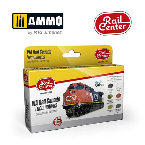 Ammo Paint, Via Rail Canada Locomotives