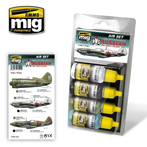 Ammo Paint, Vvs Wwii Russian Early Aircraft Set