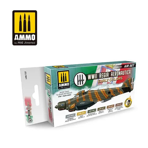 Ammo Paint, WWII Regia Aeronautica EarlyColors