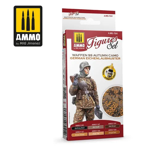 Ammo Paint, Waffen SS Autumn Camo. German Figures Set