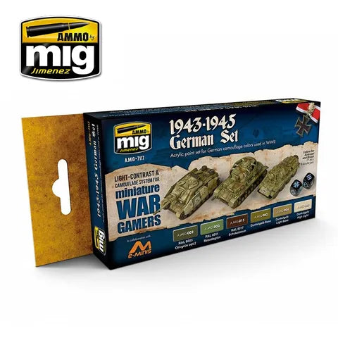 Ammo Paint, Wargame 1943-1945 German Set