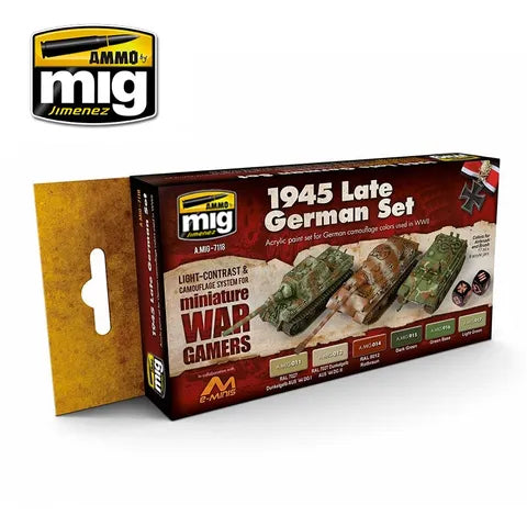 Ammo Paint, Wargame 1945 Late German Set