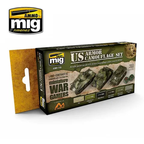 Ammo Paint, Wargame Us Armor Set