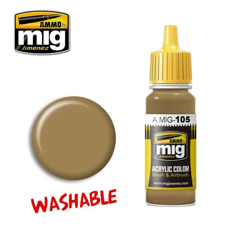 Ammo Paint, Washable Dust (Ral 8000) 17ml