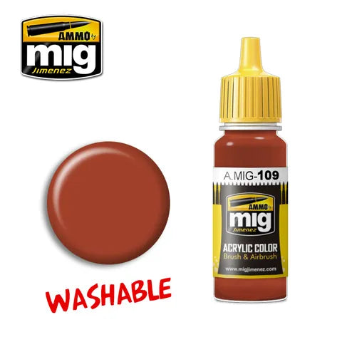 Ammo Paint, Washable Rust 17ml