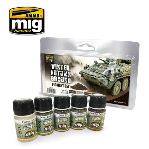 Ammo Paint, Winter-Autumn Ground PigmentSet