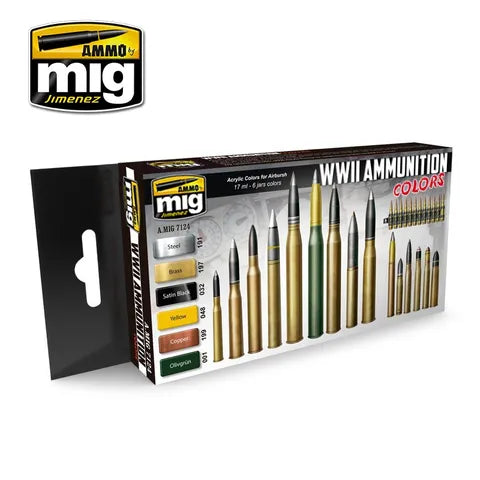 Ammo Paint, Ww Ammunition Colours Set