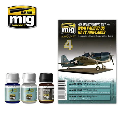 Ammo Paint, Ww Pacific Us Navy AirplanesSet