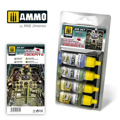 Ammo Paint, Wwii Japanese Cockpits Set