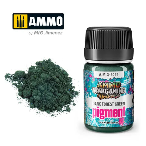 Ammo Pigment War Gaming Dark Forest Green 35ml